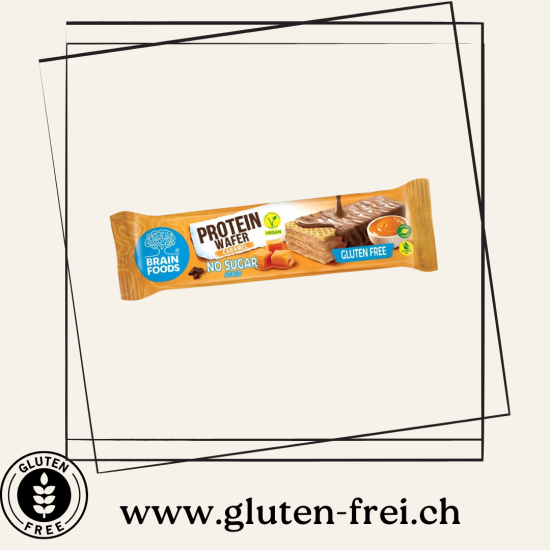 Protein Caramel Wafer Brain Foods